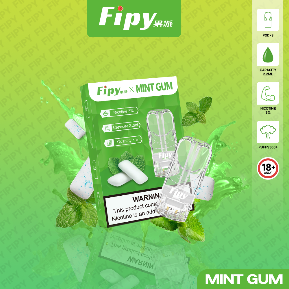 新品預售-【FIPY果派煙彈】🍬多種口味選擇一代霧化彈-適用一代主機