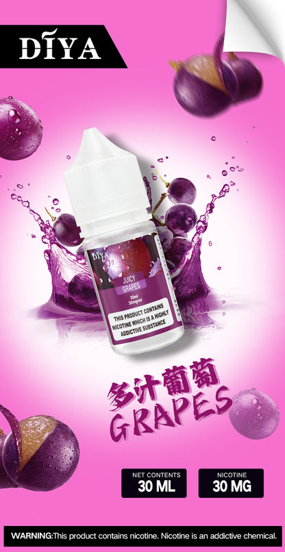 DIYA叮啞煙油30ML 多種口味進口小煙油