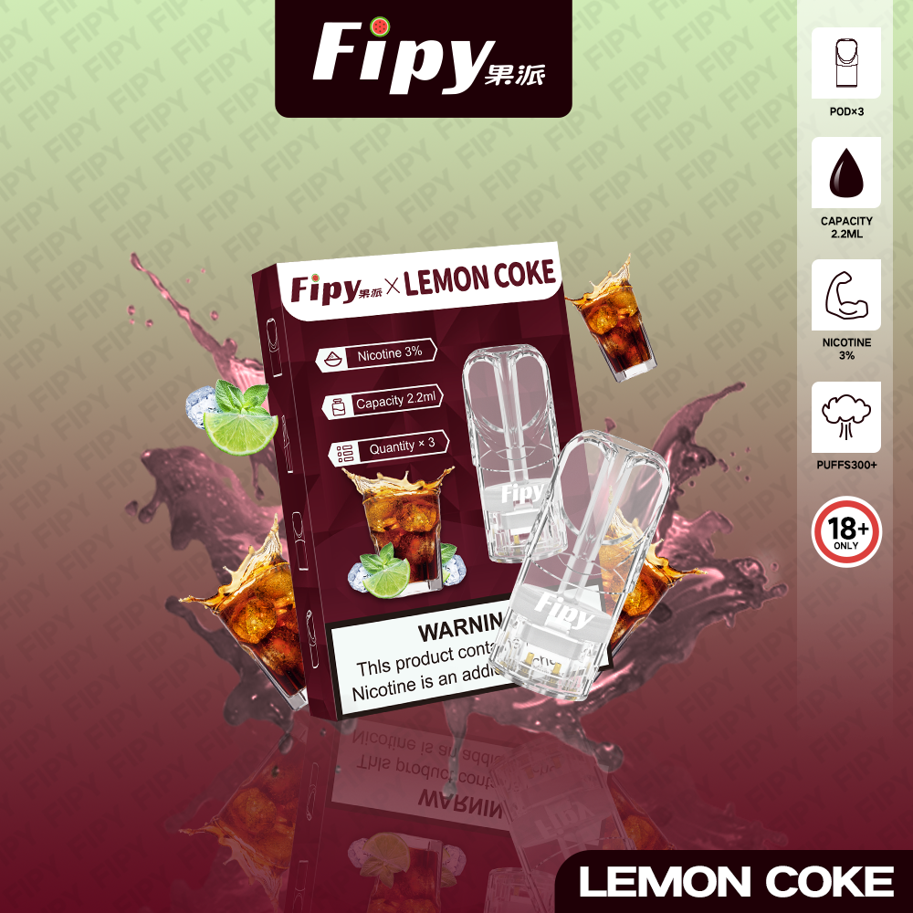 新品預售-【FIPY果派煙彈】🍬多種口味選擇一代霧化彈-適用一代主機