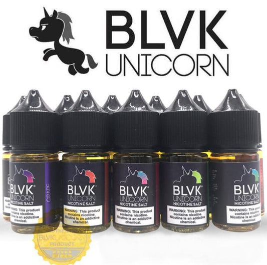 【BLVK 獨角獸】系列 美國原裝進口 小菸油 30ml 台灣現貨在售