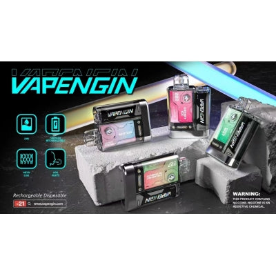 VAPENGIN 冥王星 7500口拋棄式 一次性電子煙 可充電拋棄式 台灣現貨在售